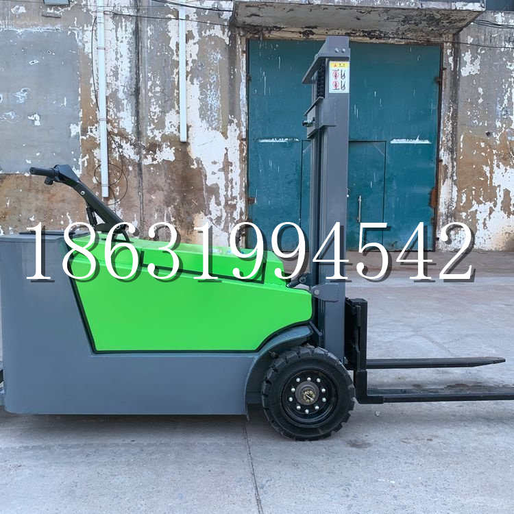 水上乡小型电动叉车1吨2吨步行站驾式电瓶堆高充电装卸车液压升降车铲车